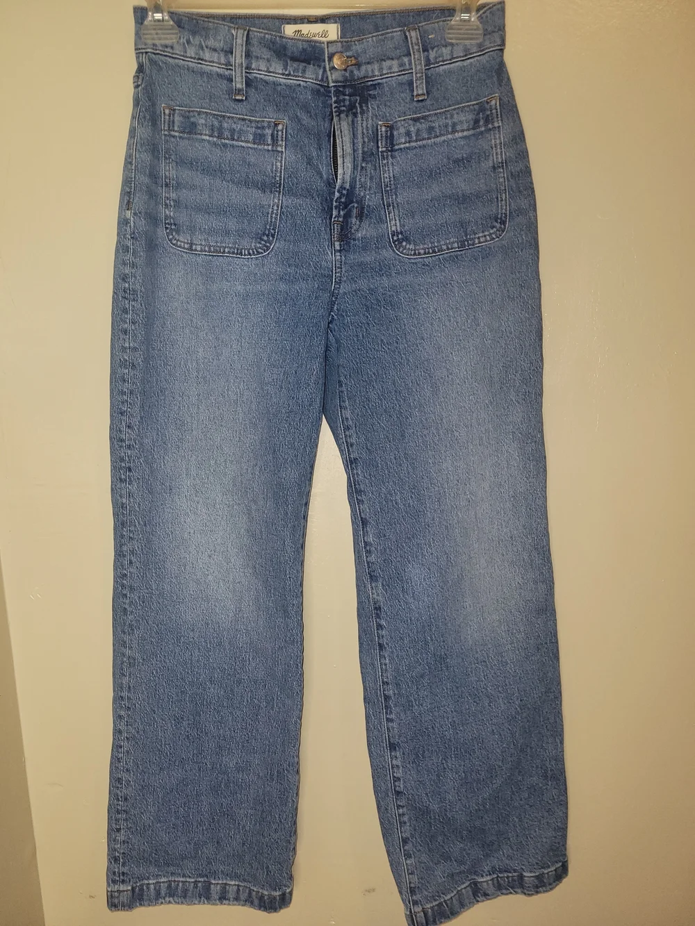 Madewell Light Blue Denim High-Rise Jeans - Picture 1 of 5